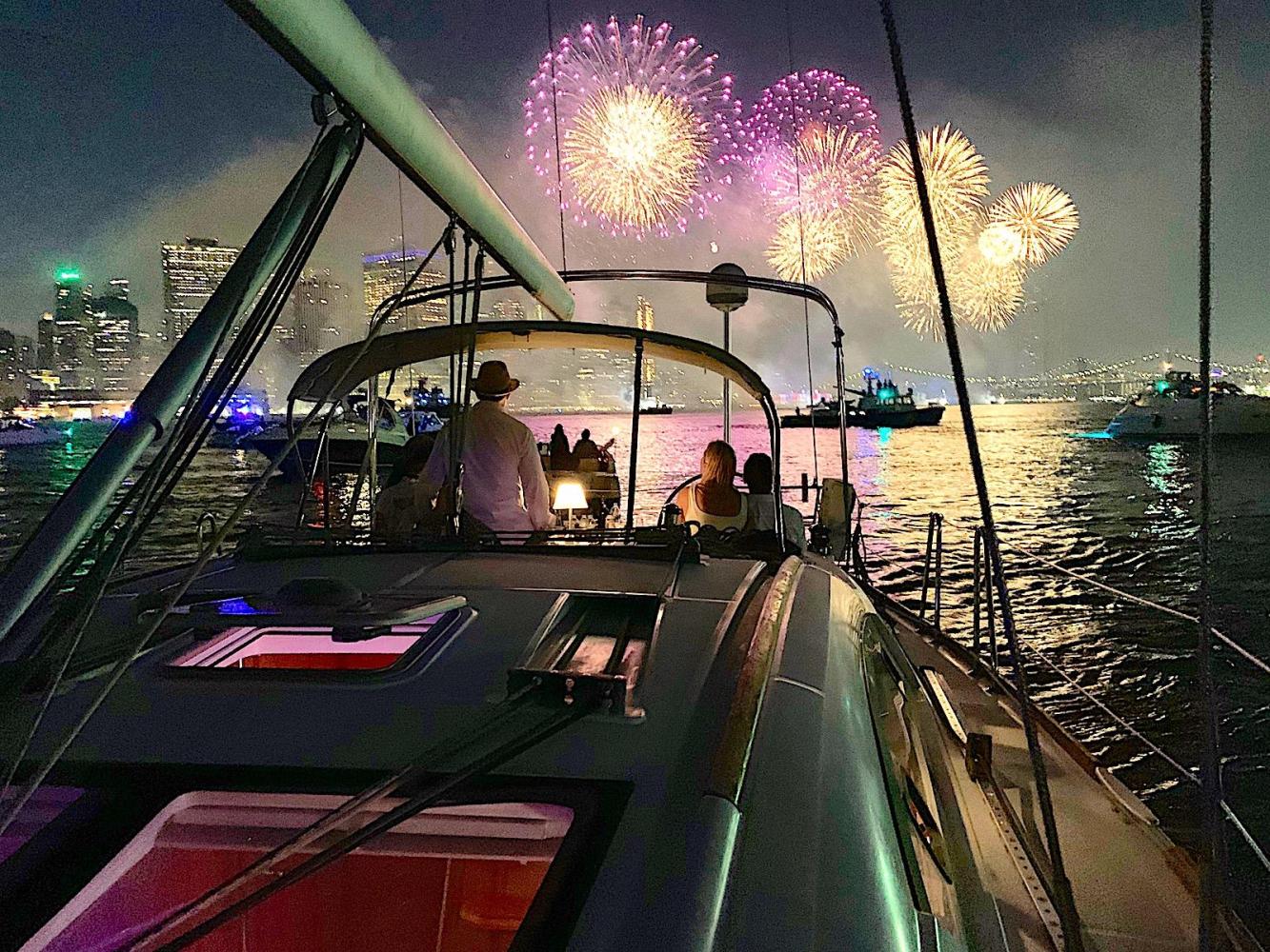 July 4th Fireworks Cruise on a private boat in NYC