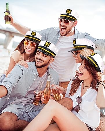 a group of friends on a birthday boat rental in NYC